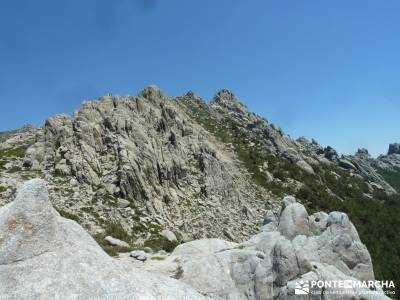 Circo de La Pedriza;castañar del tiemblo camino smith nieve en madrid